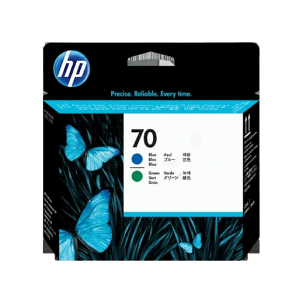C9408A HP 70 cyan Printerpatron - 130 ml. - Original