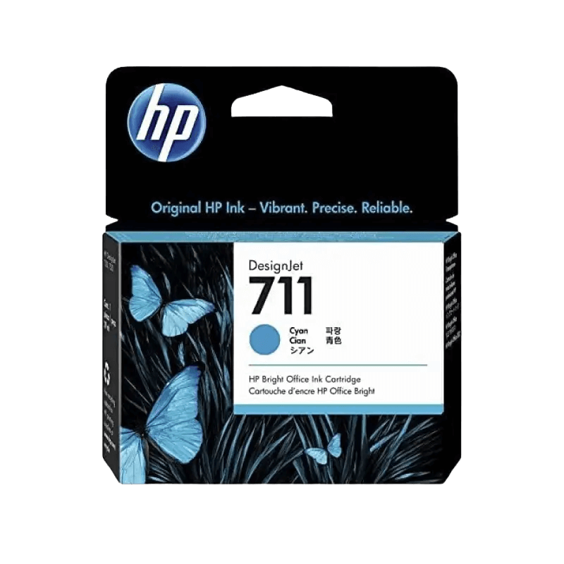 CZ130A HP 711 cyan Printerpatron - 29 ml. - Original