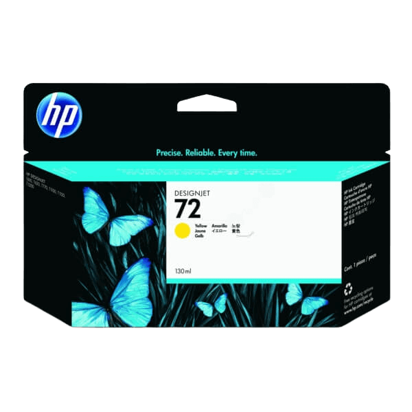 C9373A HP 72 gul XL Printerpatron - 130 ml. - Original