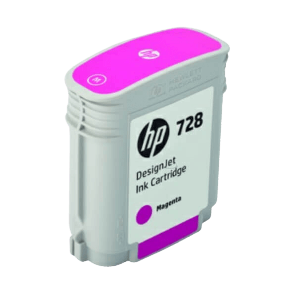 F9J62A HP 728 magenta Printerpatron - 40 ml. - Original