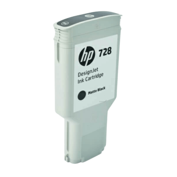 F9J68A HP 728 mat sort XL Printerpatron - 300 ml. - Original