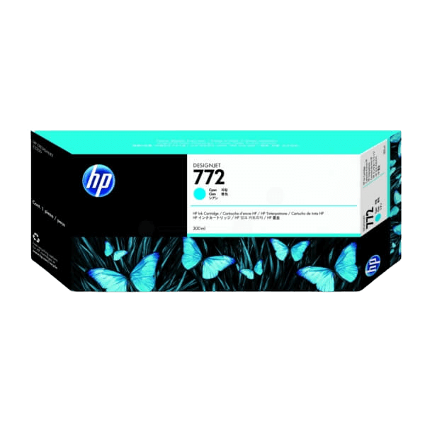 CN636A HP 772 cyan XL Printerpatron - 300 ml. - Original