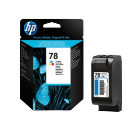 C6578DE HP 78 3 farver i én Printerpatron - 19 ml. - Original