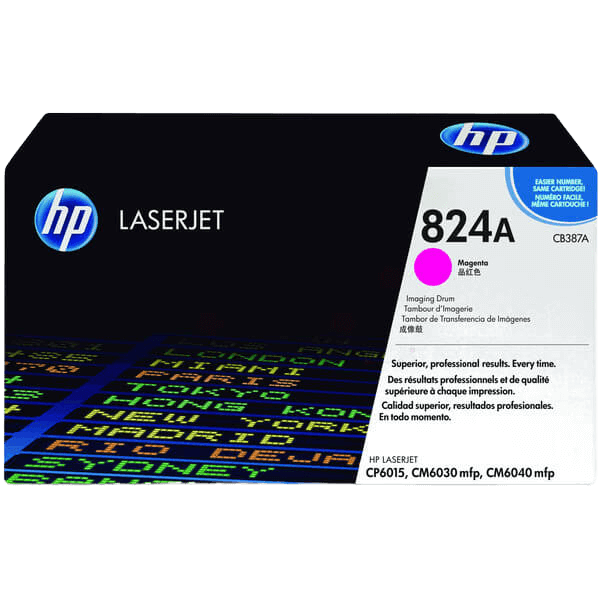 CB387A HP 824A magenta Printerpatron - 35000 sider - Original