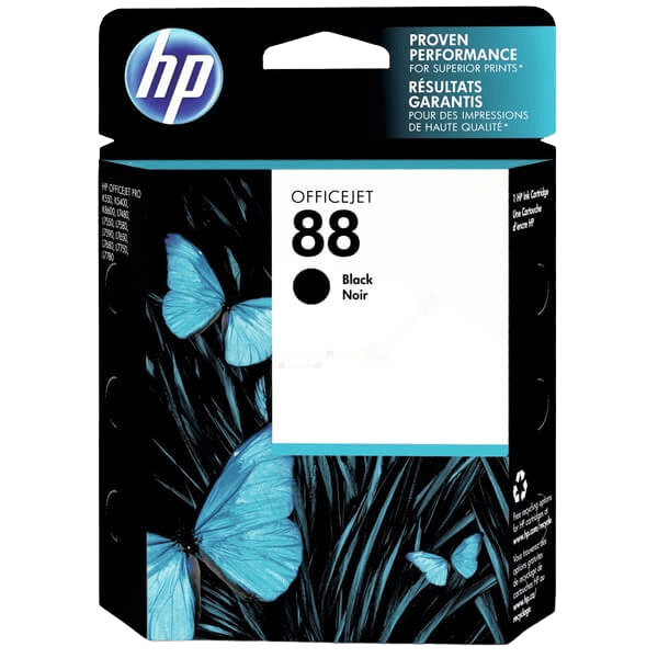 C9396AE HP 88 sort XL Printerpatron - 59 ml. - Original