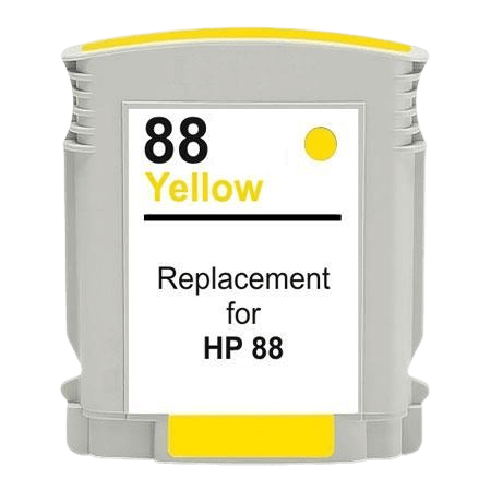 C9393AE HP 88 gul XL Printerpatron - 28 ml. - Kompatibel