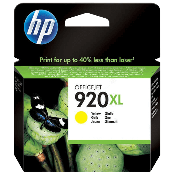 CD974AE HP 920 gul XL Printerpatron - 700 sider - Original