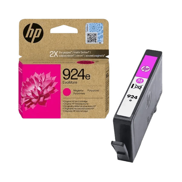 4K0U8NE HP 924E magenta XL Printerpatron - 800 sider - Original