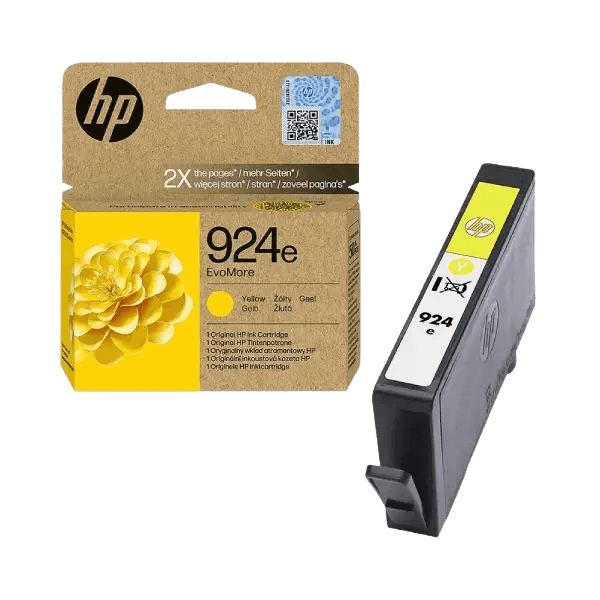 4K0U9NE HP 924E gul XL Printerpatron - 800 sider - Original