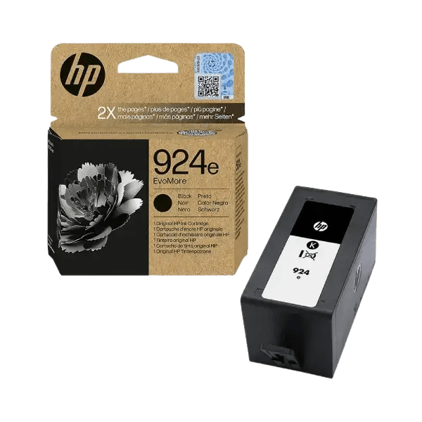 4K0V0NE HP 924E sort XL Printerpatron - 1000 sider - Original