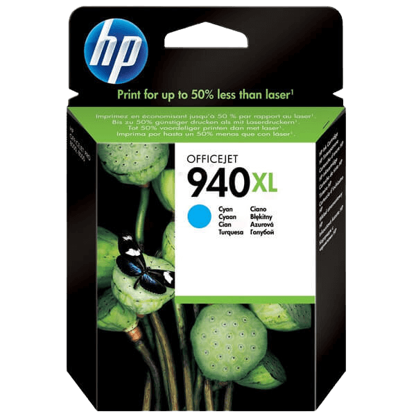 C4907AE HP 940 cyan XL Printerpatron - 1400 sider - Original