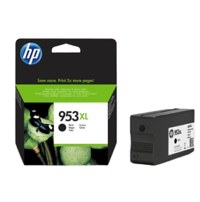 L0S70AE HP 953 sort XL Printerpatron - 2000 sider - Original