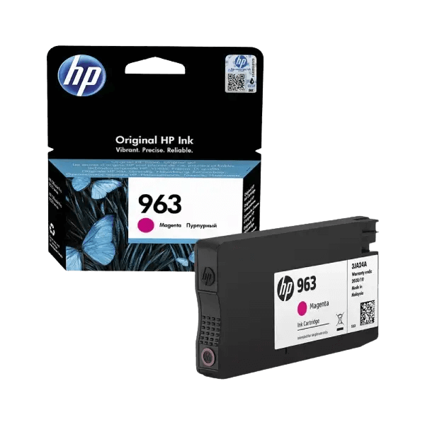 3JA24AE HP 963 magenta Printerpatron - 700 sider - Original