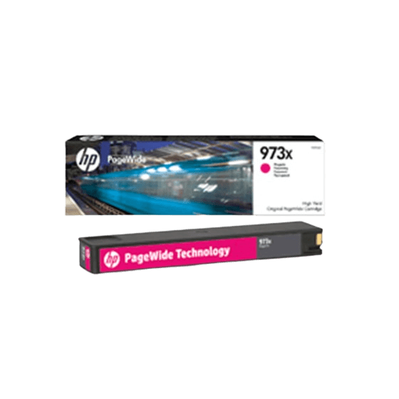 F6T82AE HP 973X magenta XL Printerpatron - 7000 sider - Original