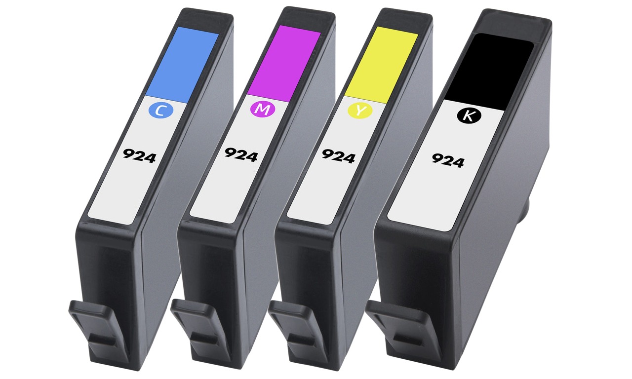 4 stk. XL HP 924E Printerpatron rabatpakke - Kompatibel