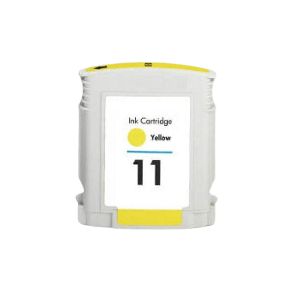C4838A HP 11 gul Printerpatron - 28 ml. - Kompatibel