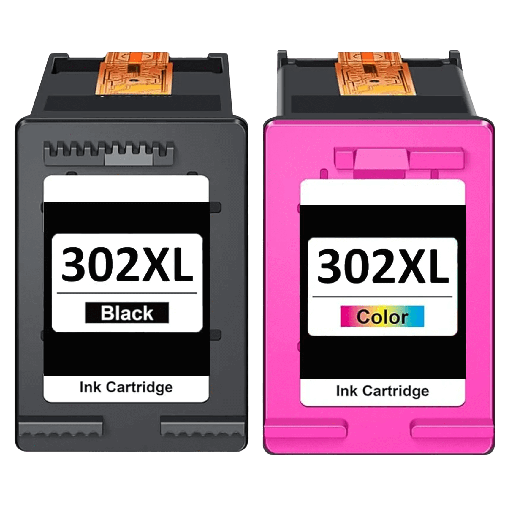 2 stk. XL HP 302XL Printerpatron rabatpakke - Kompatibel