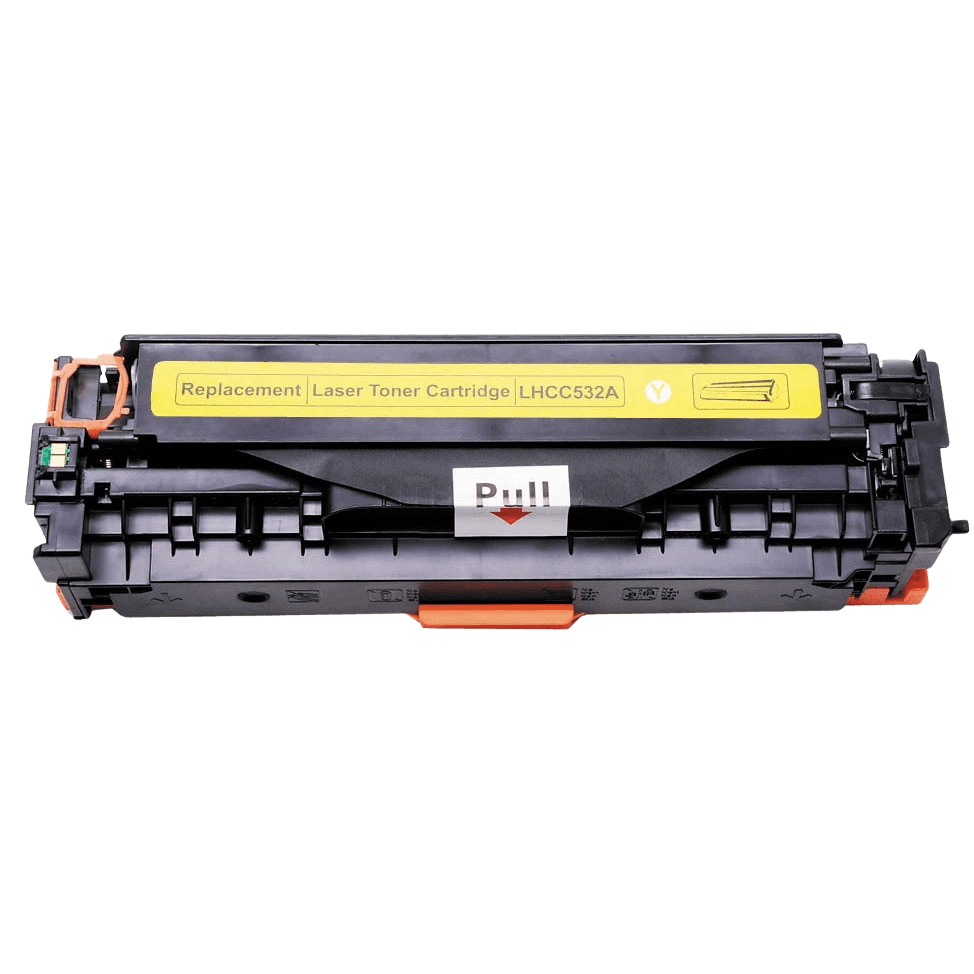 CC532A HP 304A gul XL Printerpatron - 2800 sider - Kompatibel