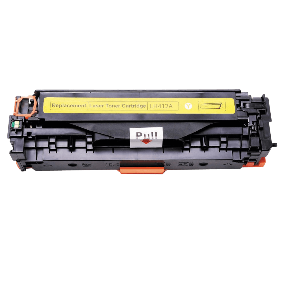 CE412A HP 305A gul Printerpatron - 2600 sider - Kompatibel