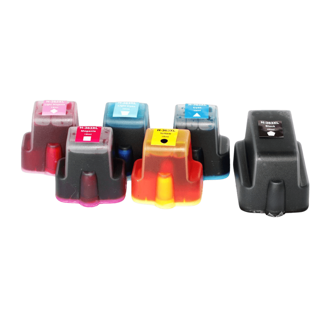 6 stk. XL HP 363 Printerpatron rabatpakke - Kompatibel