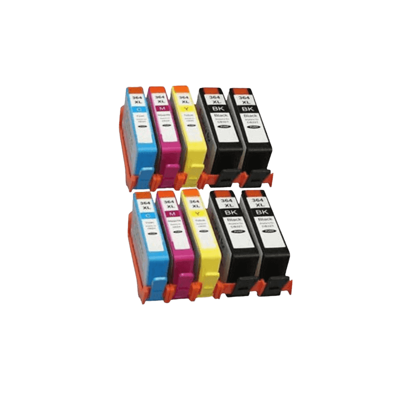 10 stk. XL HP 364XL Printerpatron rabatpakke - Kompatibel