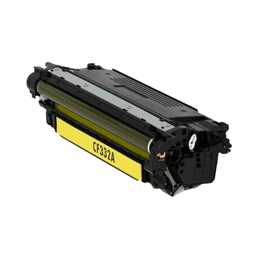 CF332A HP 654A gul Printerpatron - 15000 sider - Kompatibel