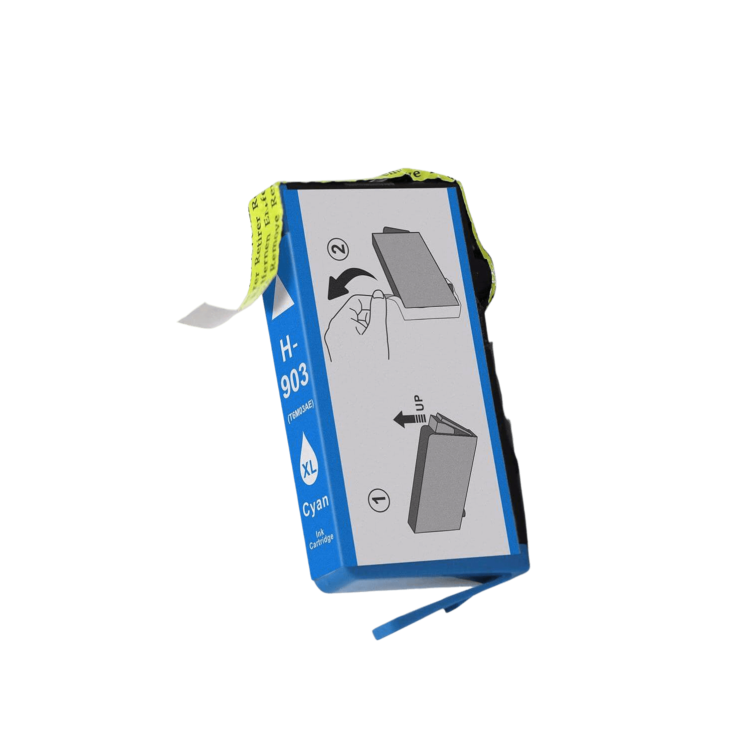T6M03AE HP 903 cyan XL Printerpatron - 13 ml. - Kompatibel