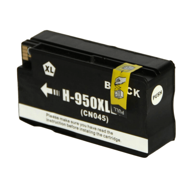 CN045AE HP 950 sort XL Printerpatron - 80 ml. - Kompatibel