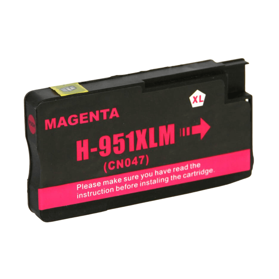 CN047AE HP 951XL magenta XL Printerpatron - 27 ml. - Kompatibel