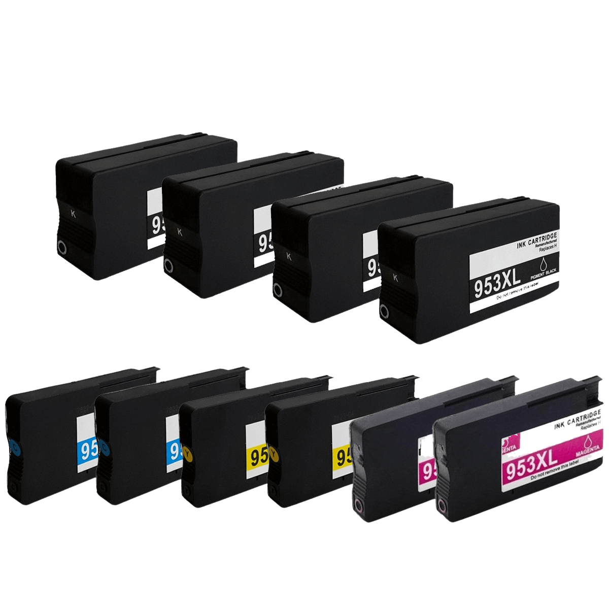 10 stk. XL HP 953XL Printerpatron rabatpakke - Kompatibel