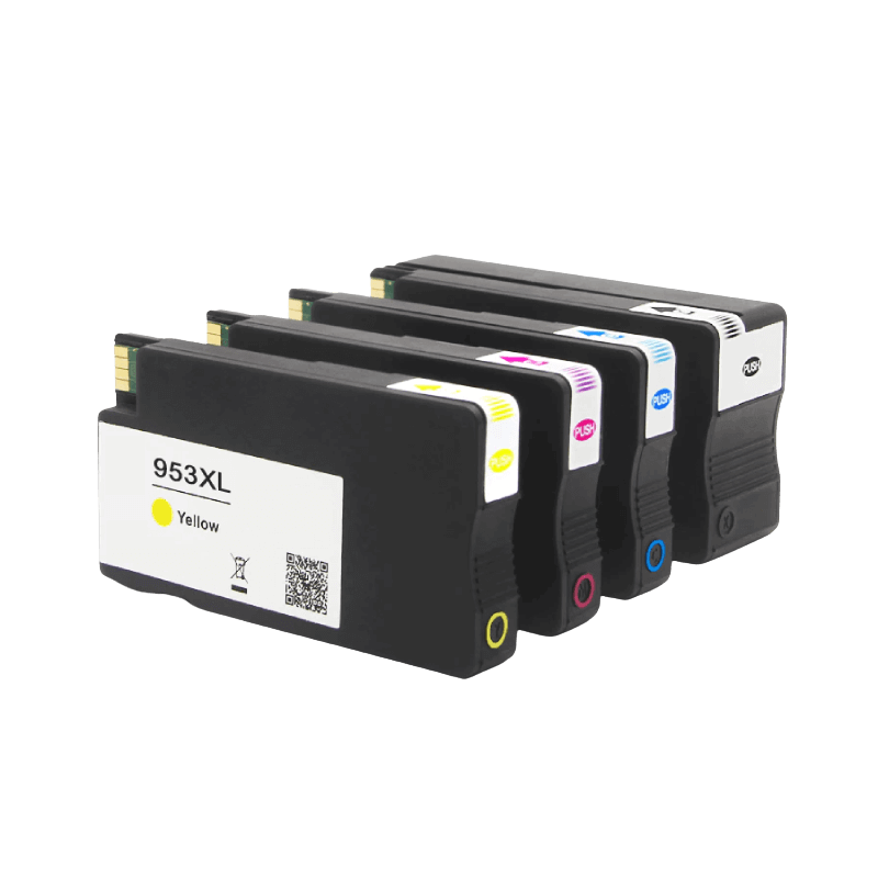 4 stk. XL HP 953XL Printerpatron rabatpakke - Kompatibel