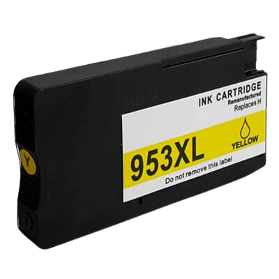 F6U18AE HP 953XL gul XL Printerpatron - 26 ml. - Kompatibel