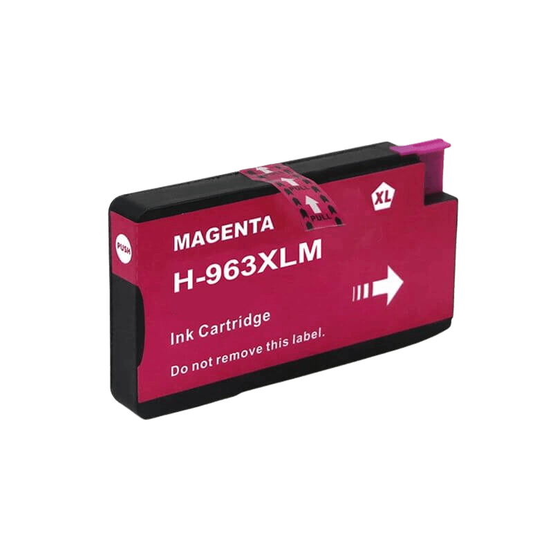 3JA28AE HP 963 magenta XL Printerpatron - 25,5 ml. - Kompatibel