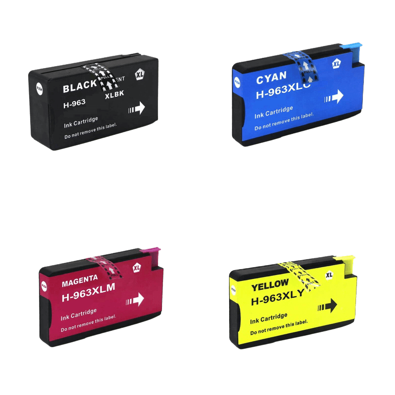 4 stk. XL HP 963XL Printerpatron rabatpakke - Kompatibel