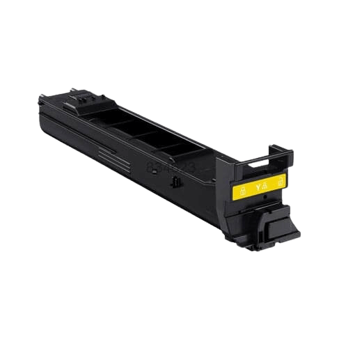 Konica Minolta A0DK252 gul XL Printerpatron - 8000 sider - Kompatibel