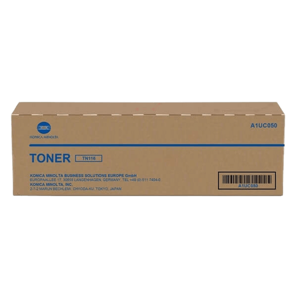 A1UC050 Konica Minolta TN116 sort twin pack Printerpatron - 22000 sider - Original