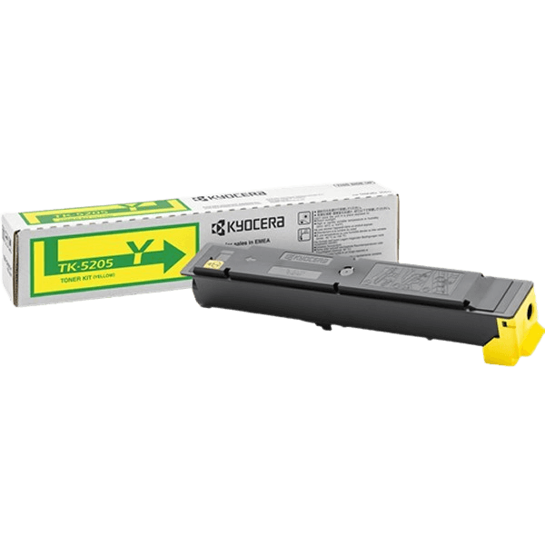 1T02R5ANL0 Kyocera TK-5205 gul Printerpatron - 12000 sider - Original