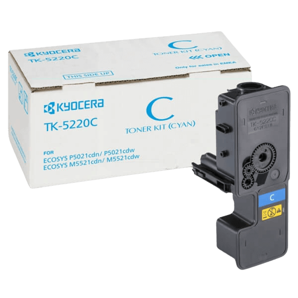 1T02R9CNL1 Kyocera TK-5220C cyan Printerpatron - 1200 sider - Original