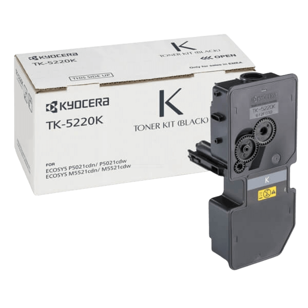 1T02R90NL1 Kyocera TK-5220K sort Printerpatron - 1200 sider - Original