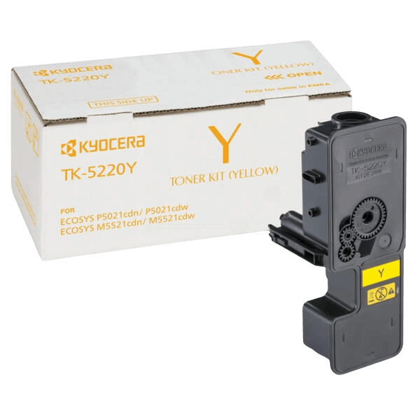 1T02R9ANL1 Kyocera TK-5220Y gul Printerpatron - 1200 sider - Original