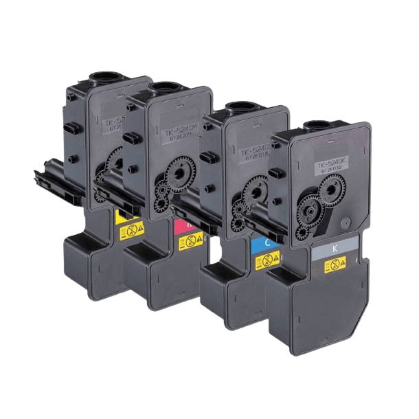 4 stk. Kyocera TK-5240K Printerpatron rabatpakke - Kompatibel