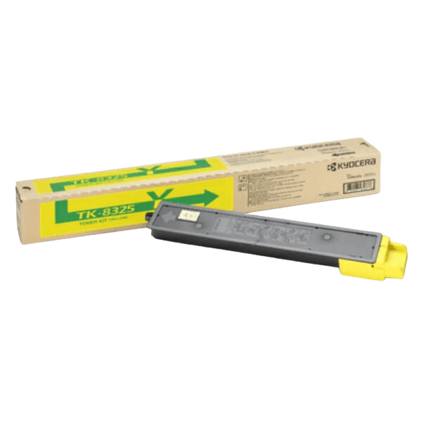 1T02NPANL0 Kyocera TK-8325Y gul Printerpatron - 12000 sider - Original