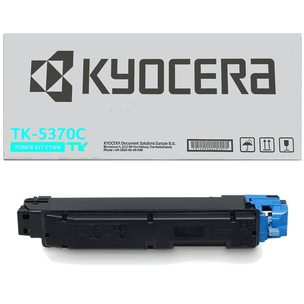 1T02YJCNL0 Kyocera TK5370C cyan toner - 5000 sider - Original