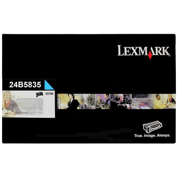 Lexmark 24B5832 cyan Printerpatron - 18000 sider - Original