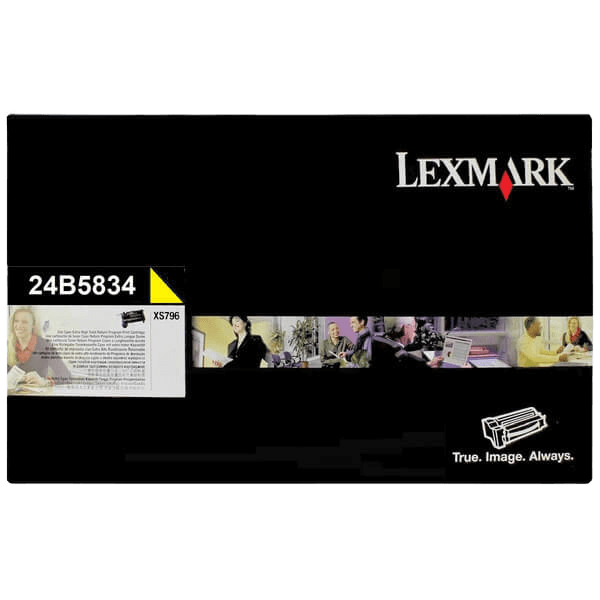 Lexmark 24B5834 gul Printerpatron - 18000 sider - Original