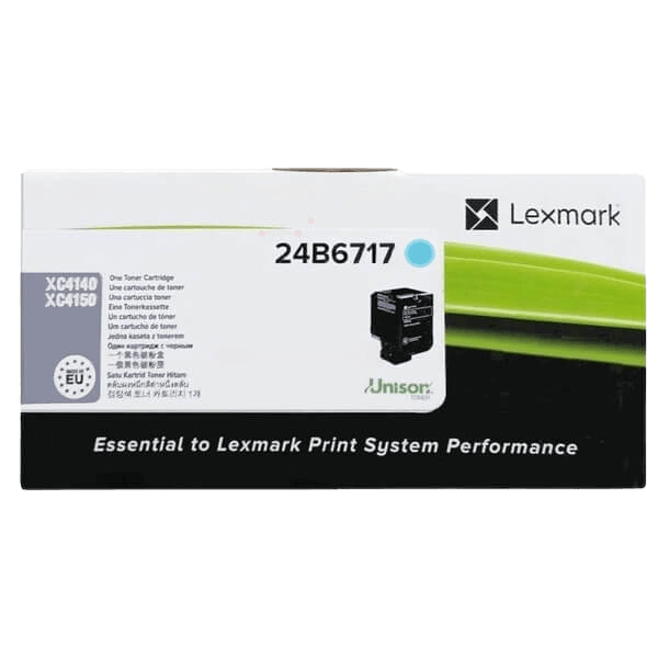 Lexmark 24B6717 cyan Printerpatron - 13000 sider - Original
