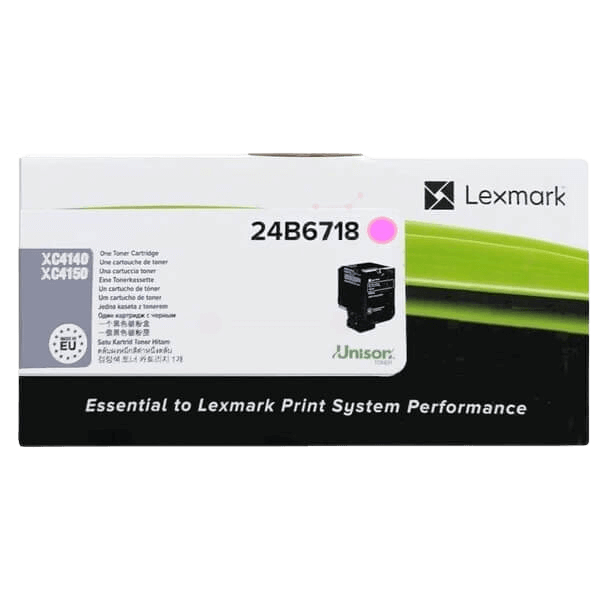 Lexmark 24B6718 magenta Printerpatron - 13000 sider - Original