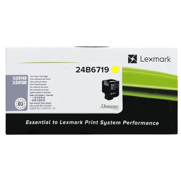 Lexmark 24B6719 gul Printerpatron - 13000 sider - Original