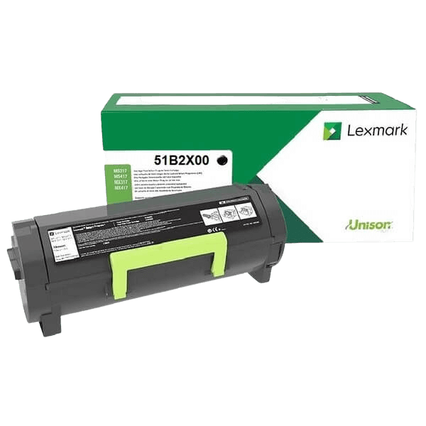 Lexmark 51B2X00 sort XXL Printerpatron - 20000 sider - Original