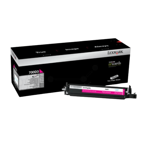 70C0D30 Lexmark 700D3 magenta Printerpatron - 40000 sider - Original